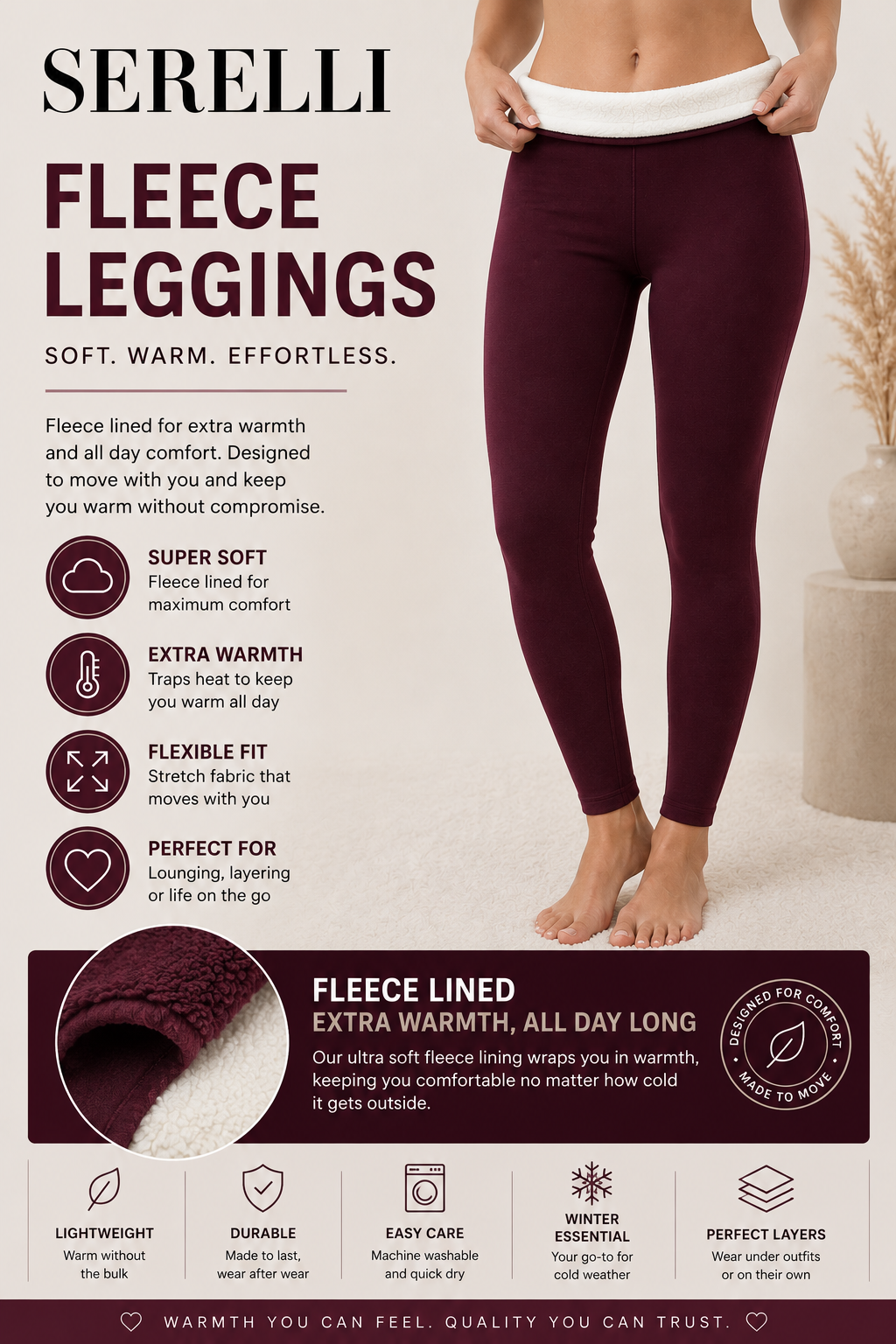 Serelli Cloud leggings